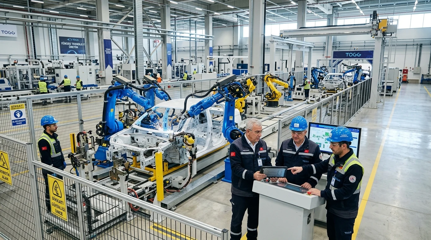 Turkish industrial manufacturing and robotic assembly facility